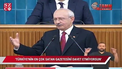 Télécharger la video: Kılıçdaroğlu’dan Erdoğan’a: Sözcü’yü neden davet etmedin