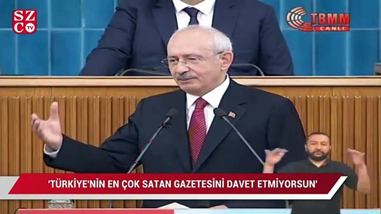 Kılıçdaroğlu’dan Erdoğan’a: Sözcü’yü neden davet etmedin