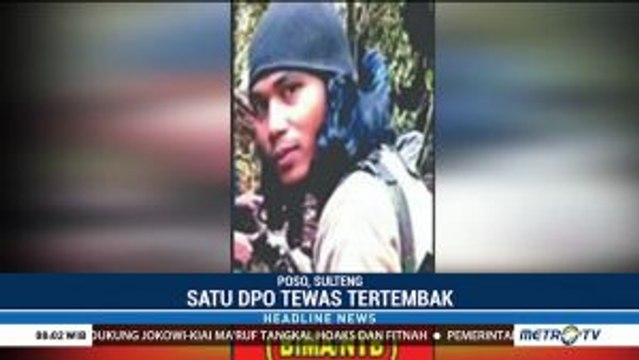 Satu Anggota MIT Poso Tewas dalam Baku Tembak