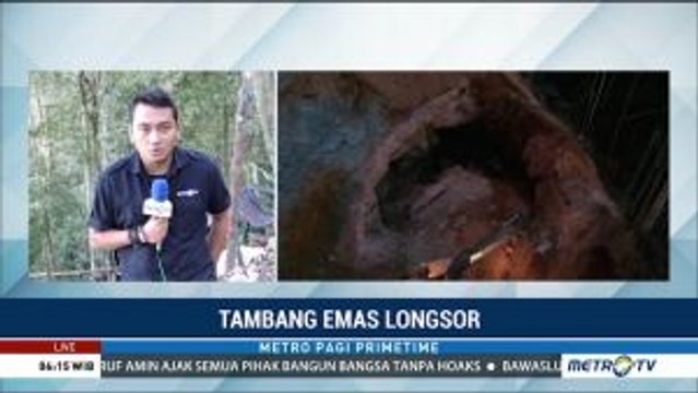 Jalan Menuju Lubang Tambang yang Longsor Masih Sulit Diakses