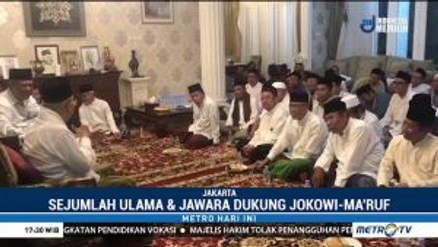 Jokowi-Amin Dapat Dukungan dari Ulama dan Jawara Betawi