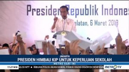 Jokowi Bagikan 3.300 KIP di Jaksel