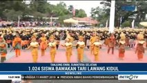 Pelajar di Tanjung Enim Pecahkan Rekor Penari Terbanyak