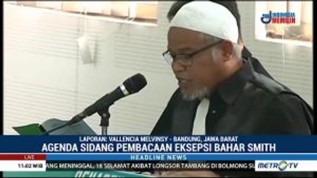 Bahar bin Smith Jalani Sidang Lanjutan untuk Bacakan Eksepsi