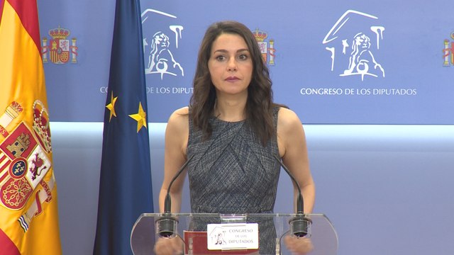 Arrimadas: Pedro Sánchez bloquea el Congreso