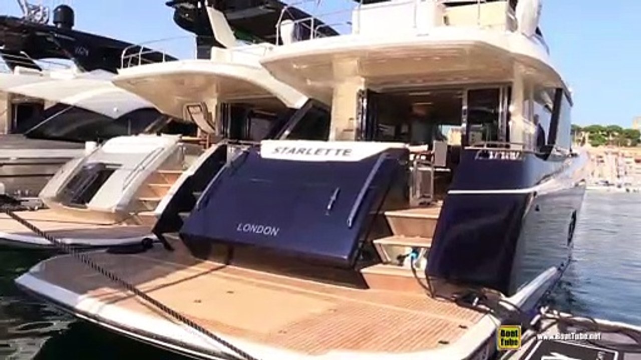 2019 Monte Carlo Yachts 65 - Deck Walkaround - 2018 Cannes Yachting Festival
