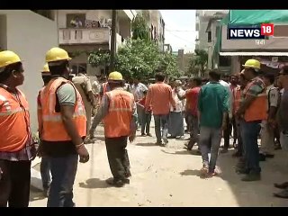 देखें कैसे 8 सेकेंड में ध्वस्त हुई दो साल में तैयार हुई बिल्डिंग