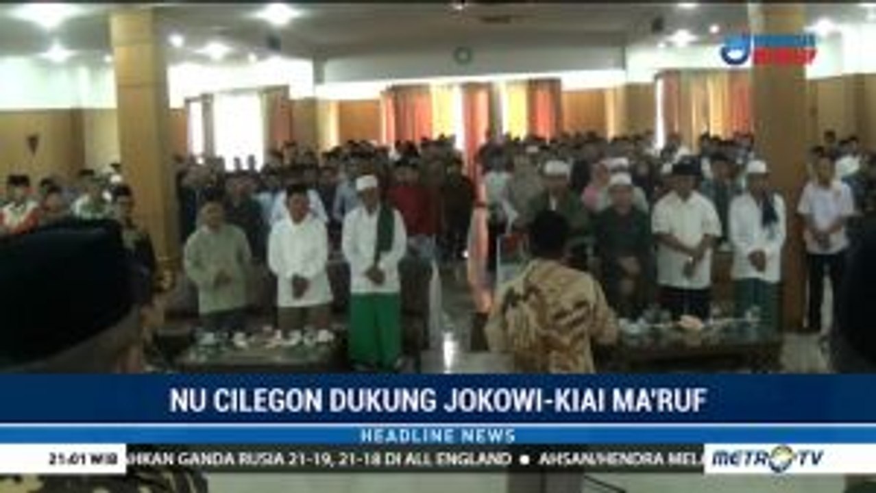 NU Cilegon Komitmen Menangkan Jokowi-Ma'ruf
