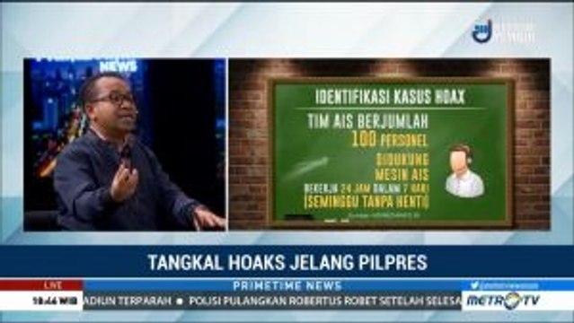 Kominfo: Serangan Hoaks ke Jokowi Lebih Besar Dibanding Prabowo