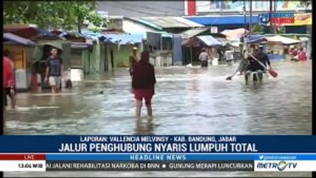 Ribuan Rumah di Kabupaten Bandung Terendam Banjir
