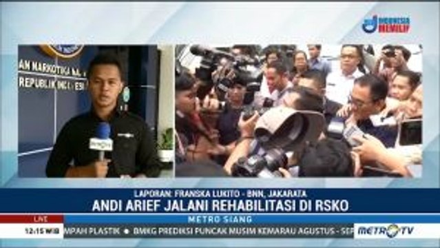 Andi Arief Jalani Rehabilitasi di RSKO Cibubur