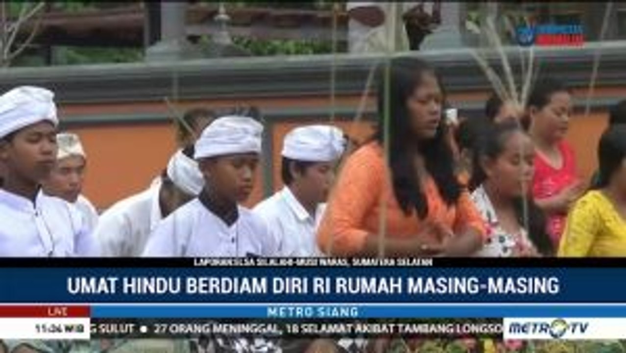 Suasana Perayaan Nyepi di Sejumlah Daerah