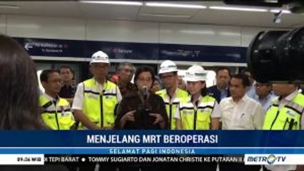 Sri Mulyani: Kehadiran MRT Bawa Dampak Positif bagi Ekonomi