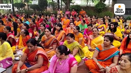 વરસાદ ખેંચાતા પતંજલિ યોગ સમિતિની 150થી વધુ મહિલાઓએ દીપયજ્ઞ કર્યો