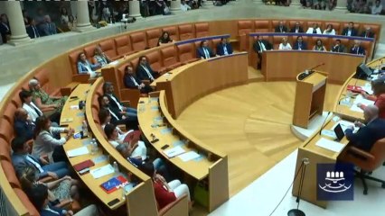 La única diputada de Podemos en La Rioja impide la investidura de la socialista Concha Andreu.