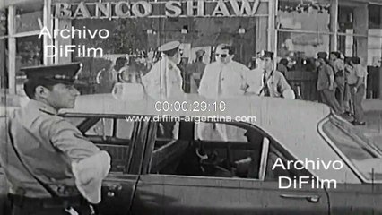 Bank Shaw assault on Avenida Beiro - Buenos Aires 1972