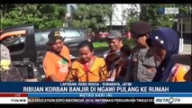 Banjir Ngawi Surut, Warga Kembali ke Rumah