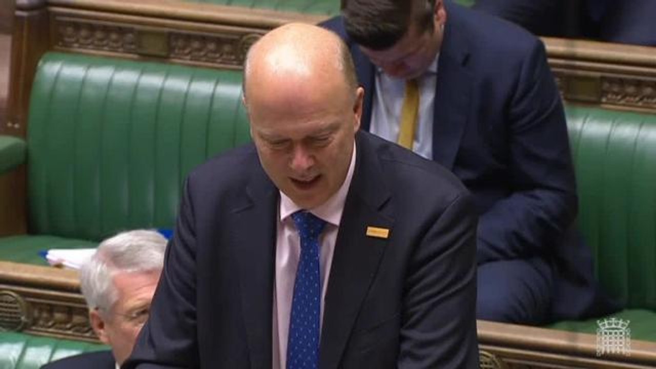 Sheffield MP Sir Clive Betts takes on Transport Secretary Chris Grayling over rail services.