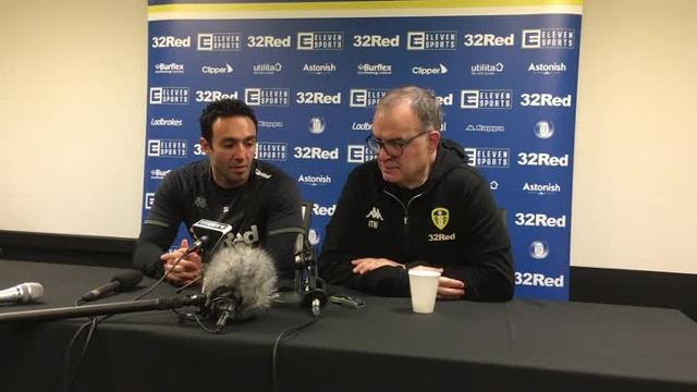 Leeds United coach Marcelo Bielsa speaks pre-Bristol City