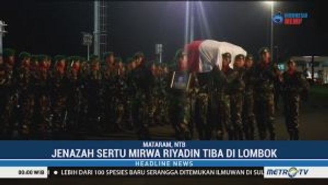 Jenazah Prajurit TNI yang Gugur di Nduga Disambut Upacara Militer