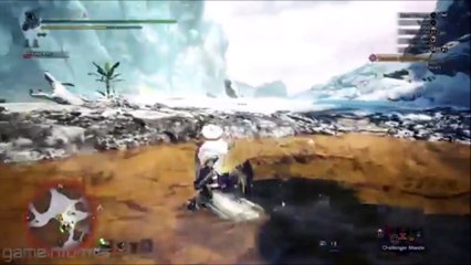 Exclusive BariothBanbaro Turf War Gameplay In Monster Hunter World Iceborne
