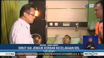 Dirut PT KAI Jenguk Korban Kecelakaan KRL