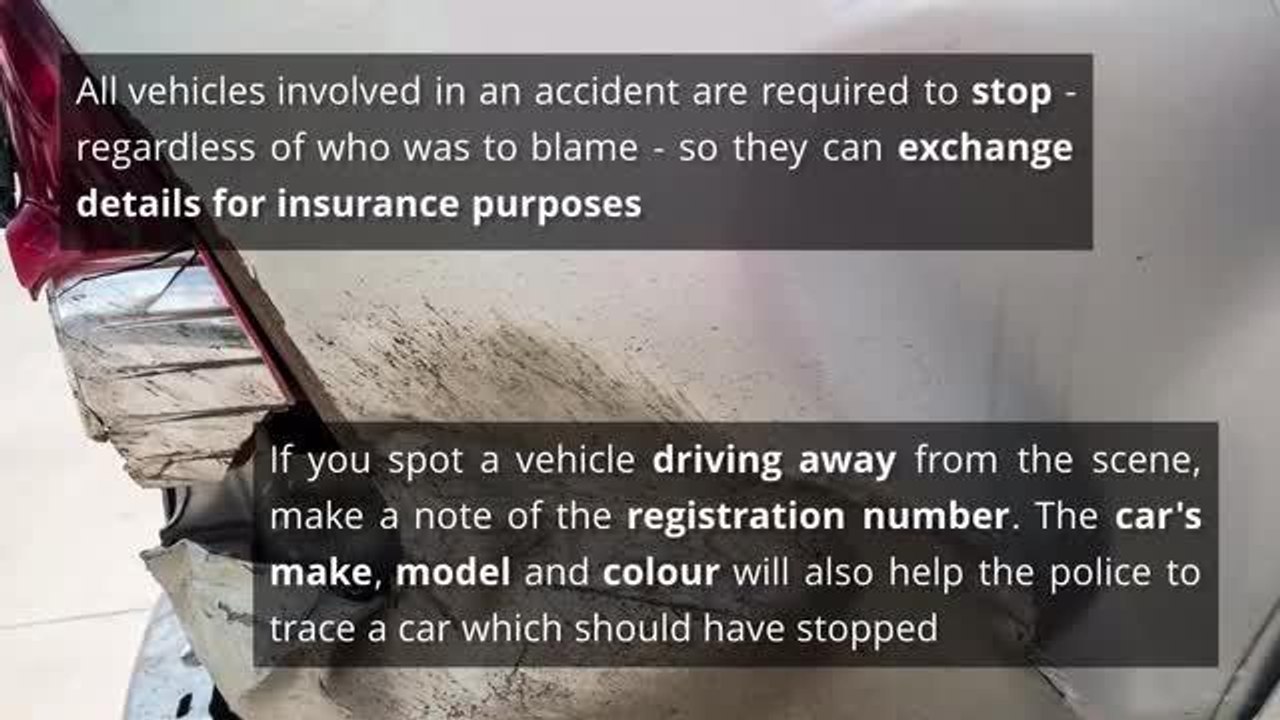 What to do if you witness a crash