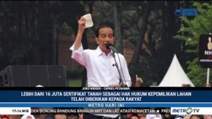 Jokowi Sindir Pemilik Lahan Setara Lima Kali Luas Jakarta