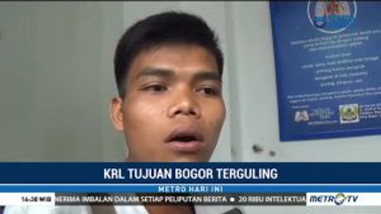 Cerita Penumpang Terbanting saat KRL Anjlok di Bogor