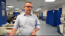 Leeds consultant Steve Bush speaks about winter pressures on the NHS
