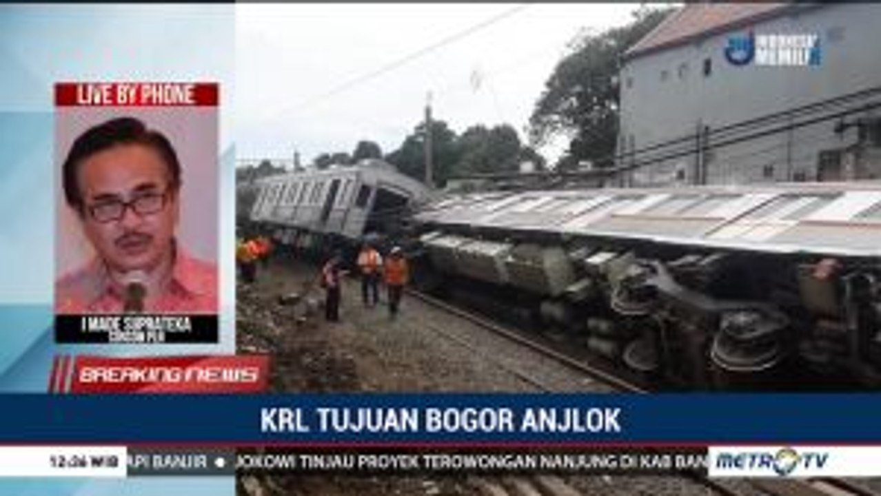 KRL Anjlok, PLN: Tidak Ada Pemadaman Listrik