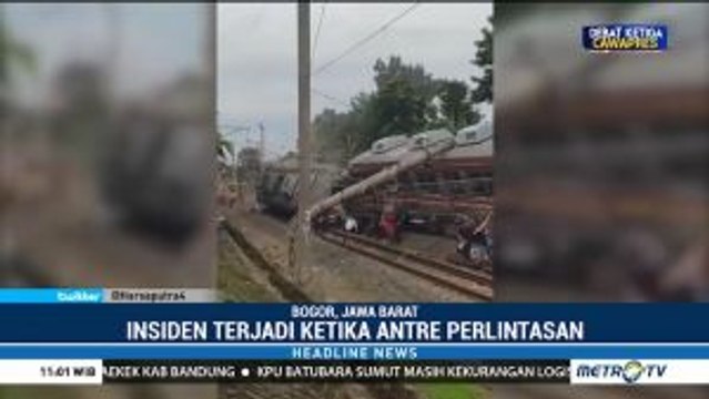 KRL Rute Jatinegara-Bogor Anjlok