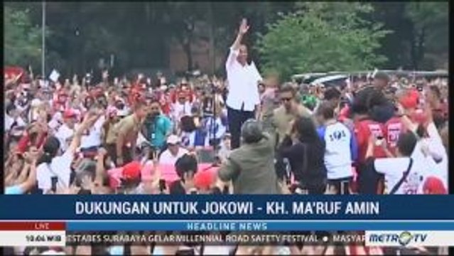 Jokowi Hadiri Deklarasi Dukungan Alumni Jabar Ngahiji