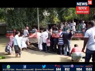 বান পৰিদৰ্শন কৰিবলৈ গৈ বিলৈ ৰকিবুল হুছেইনৰ, চাওক VIDEO