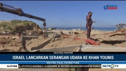Israel Lancarkan Serangan Udara ke Palestina