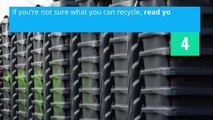 Seven Tips to Recycle Better