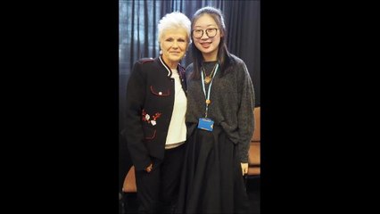 Dame Julie Walters presents Samaritans awards at Collyer's