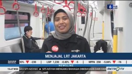Menjajal Perjalanan 13 Menit Kelapa Gading-Velodrome dengan LRT