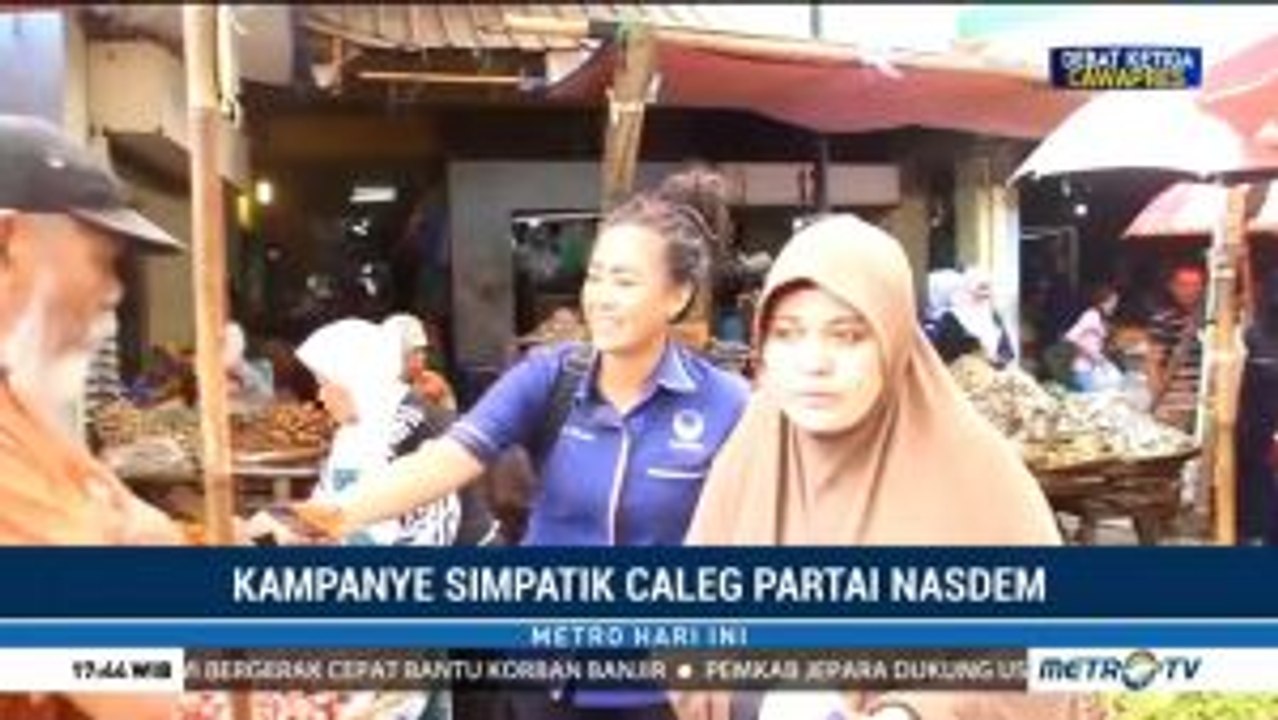 Kampanye Simpatik Caleg Perempuan NasDem
