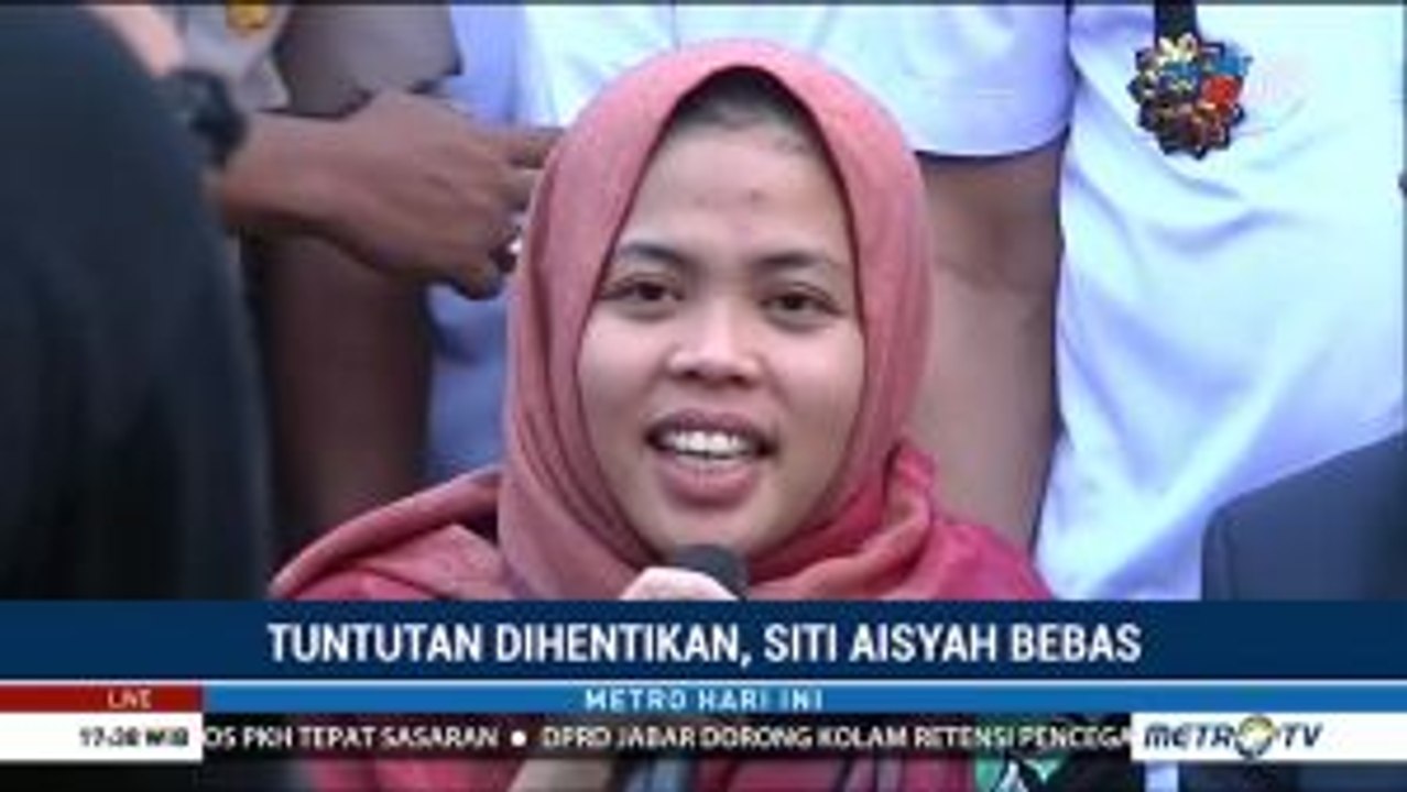 Siti Aisyah Ucapkan Terima Kasih kepada Jokowi