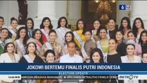 Jokowi Bertemu Finalis Putri Indonesia 2019
