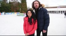 Ryan Sidebottom and Dancing on Ice partner Brandee Malto in action