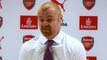 Clarets boss Sean Dyche unhappy with referee after Arsenal defeat