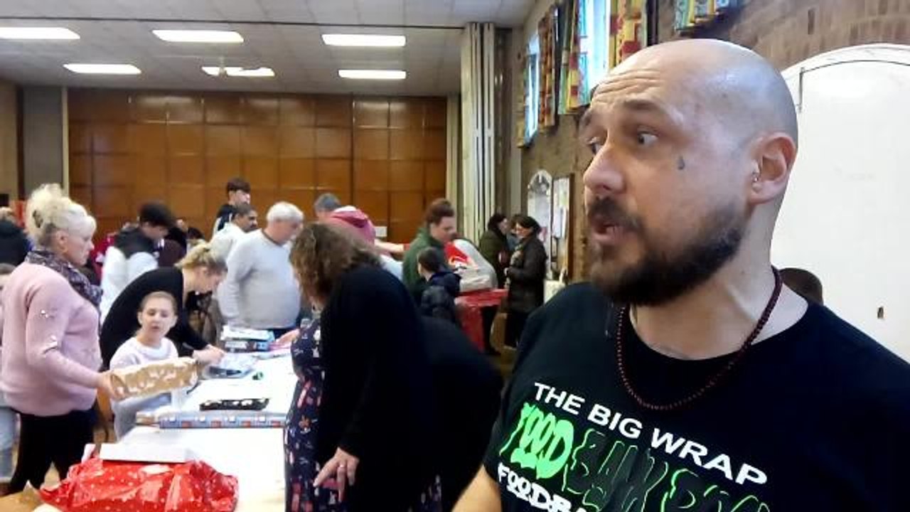 Community shows true meaning of Christmas at Big Wrap event