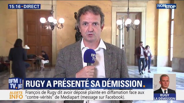 Le mandat de François de Rugy n'était plus tenable , estime l'un de ses anciens collaborateurs chez EELV