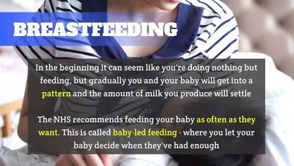 NHS tips for new parents