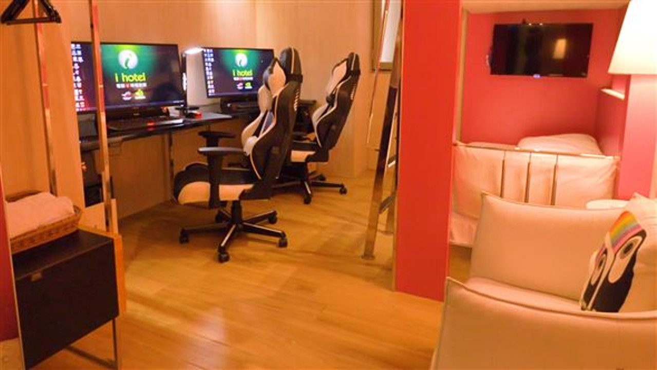 Das Hotel für Gamer in Taiwan