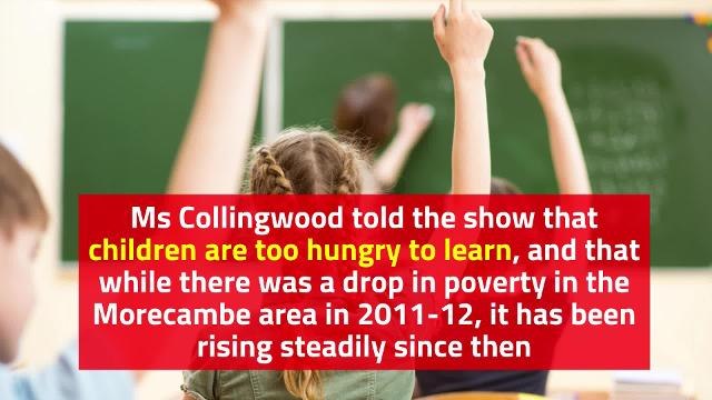 Hungry children in Morecambe ‘stealing apple cores from bins’ headteacher tells BBC Breakfast