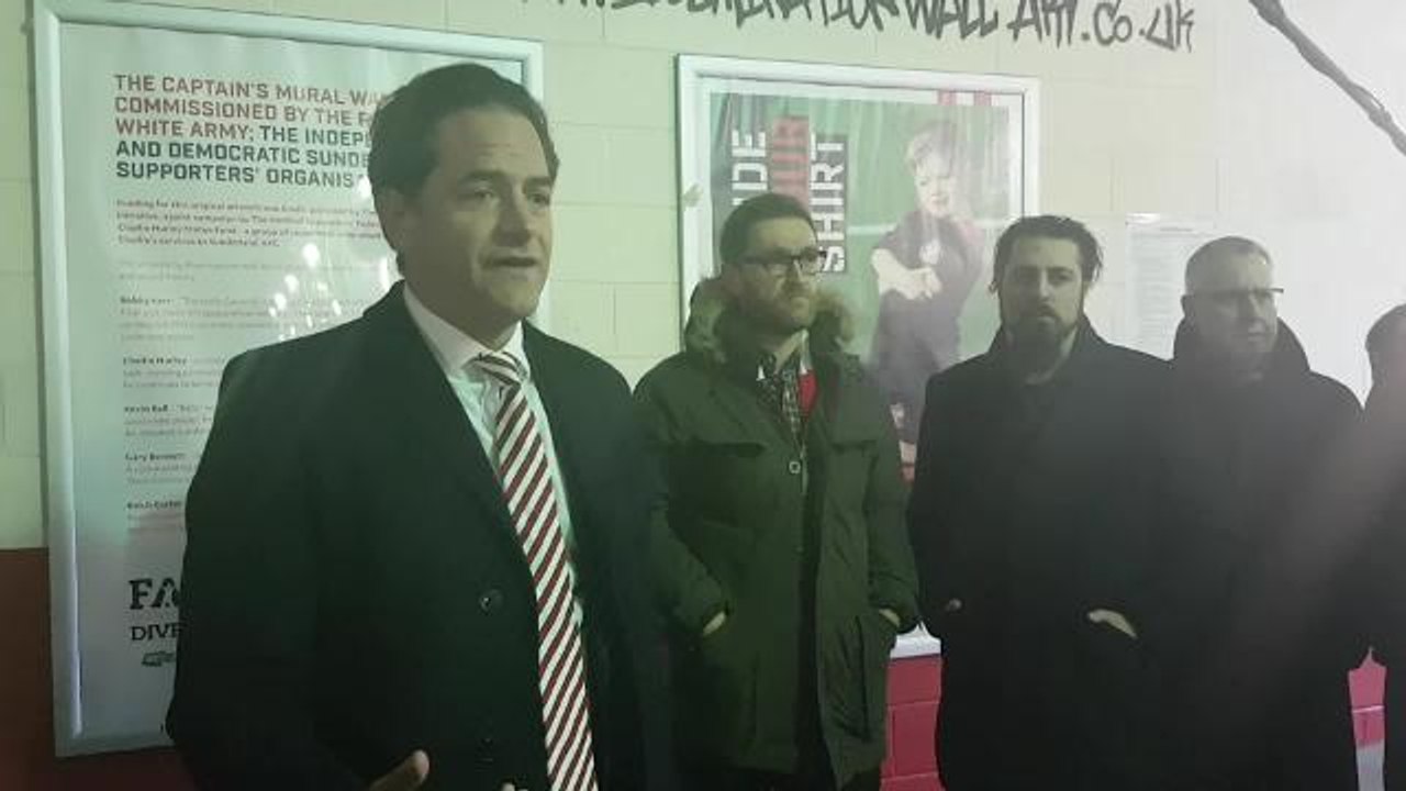 Charlie Methven reacts to Roker End mural