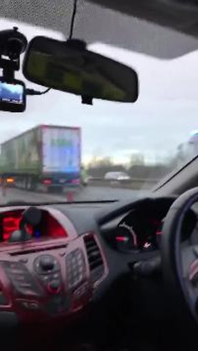 Video shows crash on A19